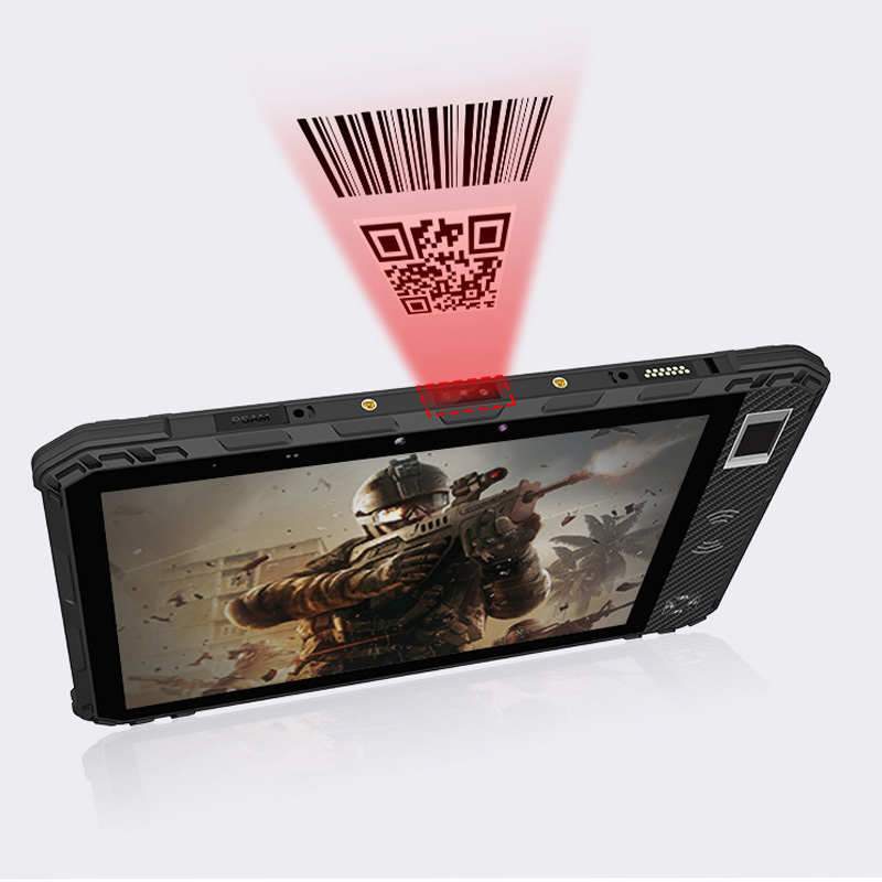 EV8 8-inch Android Rugged Biometric Tablet